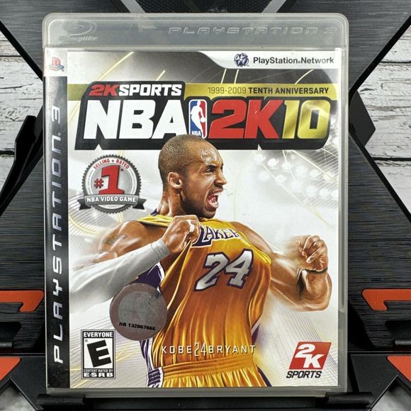 NBA 2K10 Tenth Anniversary Basketball Game - SNBA 2K10 (Sony PlayStation 3 2009) - Picture 1 of 3